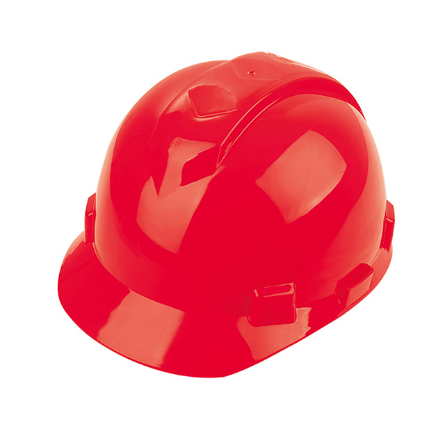 Topi Keledar Kerja Berkualiti Tinggi W-003 Merah