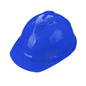 Topi Keledar Kerja Pelindung Biru W-002 