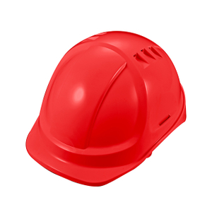Topi Keledar Keselamatan ABS Merah W-037