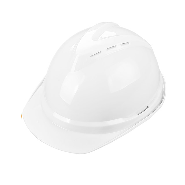 Topi Keledar Kerja HDPE Putih W-002 Putih