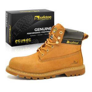 Kasut Keselamatan Kaki Keluli Rintangan Minyak M-8173 Super